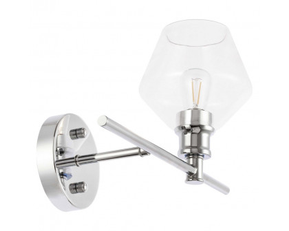 Elegant Wall Sconce - Chrome, Right Side (LD2304C)