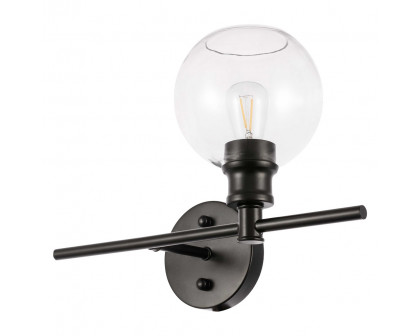 Elegant Wall Sconce - Black, Right Side (LD2306BK)