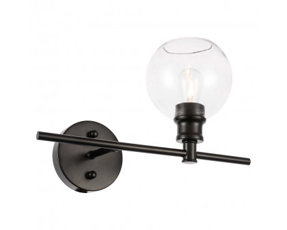 Elegant Wall Sconce - Black, Right Side (LD2306BK)