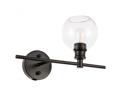 Elegant Wall Sconce - Black, Right Side (LD2306BK)