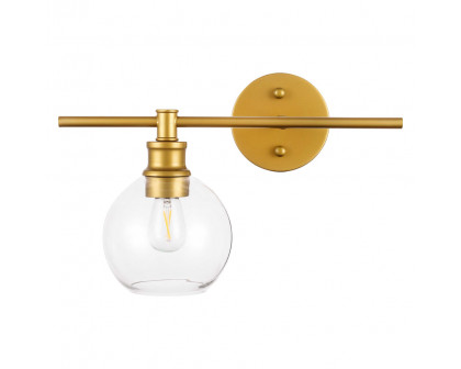 Elegant Wall Sconce - Brass, Right Side (LD2306BR)