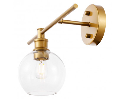 Elegant Wall Sconce - Brass, Right Side (LD2306BR)