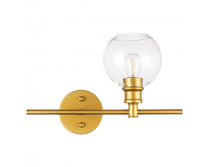 Elegant Wall Sconce - Brass, Right Side (LD2306BR)