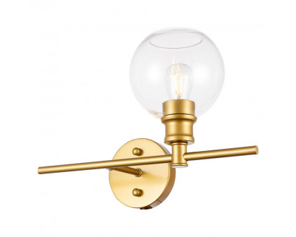 Elegant Wall Sconce - Brass, Right Side (LD2306BR)