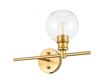 Elegant Wall Sconce - Brass, Right Side (LD2306BR)