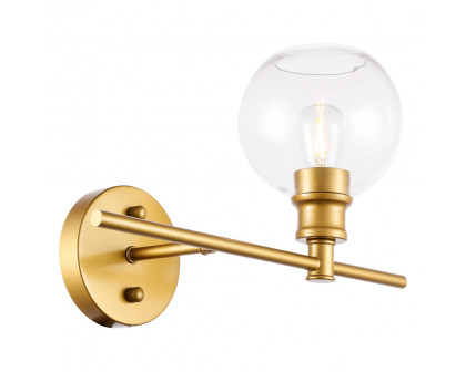 Elegant Wall Sconce - Brass, Right Side (LD2306BR)