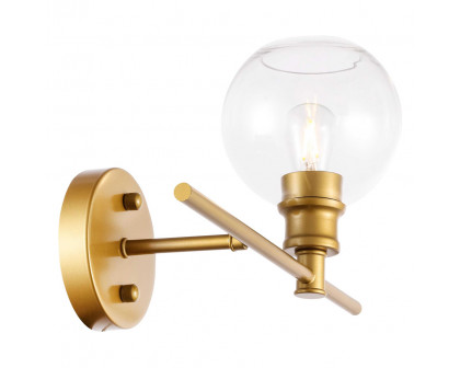 Elegant Wall Sconce - Brass, Right Side (LD2306BR)