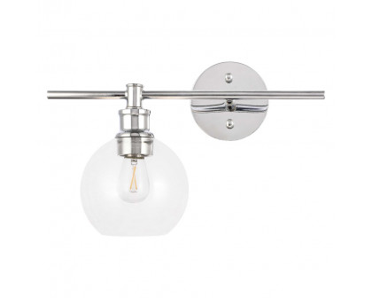 Elegant Wall Sconce - Chrome, Right Side (LD2306C)