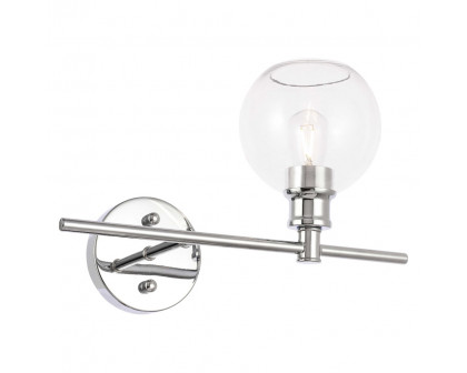 Elegant Wall Sconce - Chrome, Right Side (LD2306C)