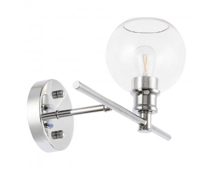 Elegant Wall Sconce - Chrome, Right Side (LD2306C)