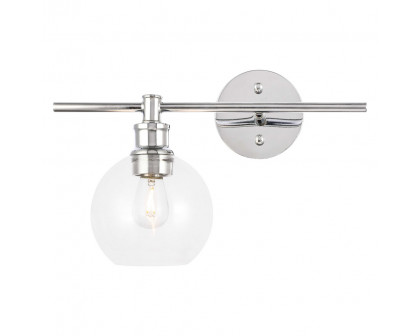 Elegant Wall Sconce - Chrome, Right Side (LD2306C)