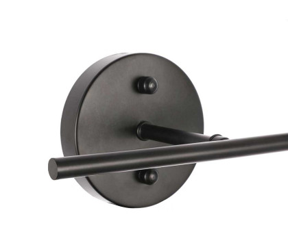 Elegant Wall Sconce - Black/Matte Glass, Right Side (LD2307BK)