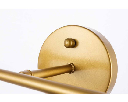 Elegant Wall Sconce - Brass/Matte Glass, Right Side (LD2307BR)