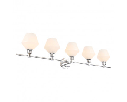 Elegant Wall Sconce - Chrome/Matte Glass (LD2325C)