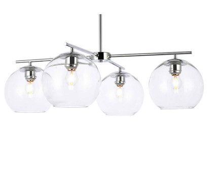 Elegant Opus 4 Lights Pendant - Chrome (LD2331C)