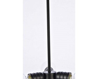 Elegant Reyes 3 Lights Pendant - Black (LD2337BK)