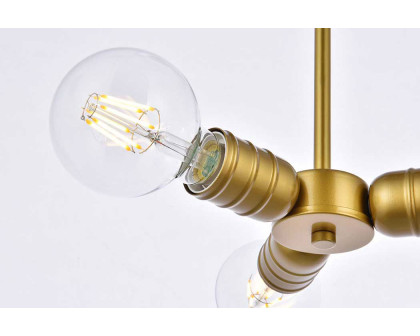 Elegant Reyes 3 Lights Pendant - Brass (LD2337BR)