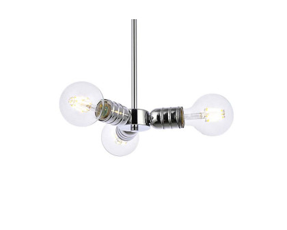 Elegant Reyes 3 Lights Pendant - Chrome (LD2337C)