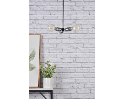 Elegant Reyes 3 Lights Pendant - Chrome (LD2337C)