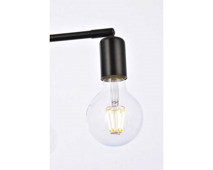 Elegant Cairo 4 Lights Pendant - Black (LD2339BK)