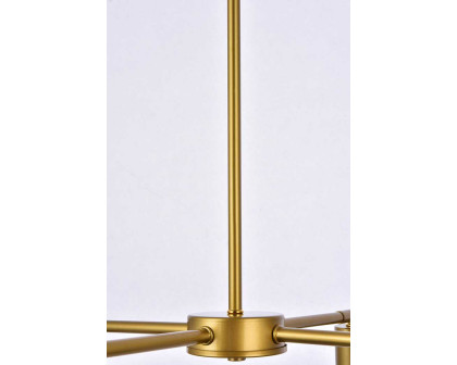 Elegant Cairo 4 Lights Pendant - Brass (LD2339BR)