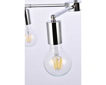 Elegant Cairo 4 Lights Pendant - Chrome (LD2339C)