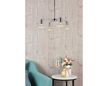 Elegant Cairo 4 Lights Pendant - Chrome (LD2339C)