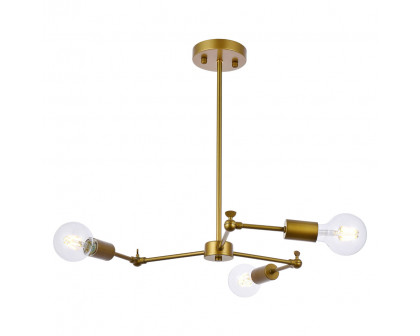 Elegant - Furlong 3 Lights Pendant