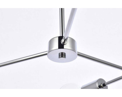 Elegant Furlong 3 Lights Pendant - Chrome (LD2340C)