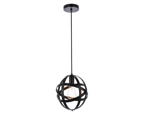 Elegant Celeste 1 Light Pendant - Black (LD2341BK)