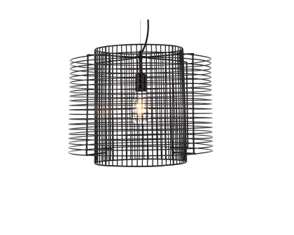 Elegant Deleon 1 Light Pendant - Black (LD2344BK)