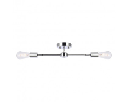 Elegant - Zane 2 Lights Flush Mount