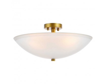 Elegant - Jeanne 3 Lights Flush Mount