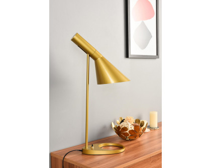 Elegant Juniper 1 Light Table Lamp - Brass (LD2364BR)