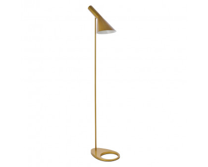 Elegant Juniper 1 Light Floor Lamp - Brass (LD2365BR)