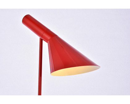 Elegant Juniper 1 Light Floor Lamp - Red (LD2365RED)