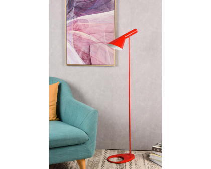 Elegant Juniper 1 Light Floor Lamp - Red (LD2365RED)