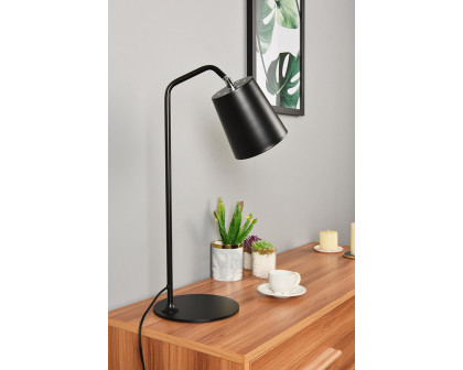 Elegant Leroy 1 Light Table Lamp - Black (LD2366BK)