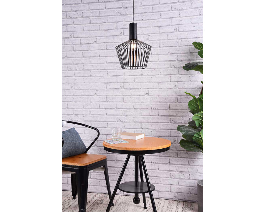 Elegant Pendant Light - Black (LD2414BK)