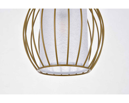 Elegant Pendant Light - Burnished Nickel (LD2419BR)