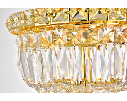 Elegant Wiley 4-Light Flush Mount - Gold (LD2528F10G)