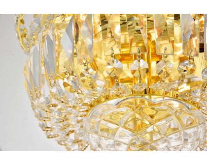 Elegant Wiley 4-Light Flush Mount - Gold (LD2528F10G)