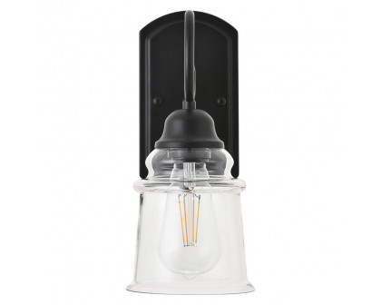 Elegant - Spire 1 Light Wall Sconce (LD4007W5BK)