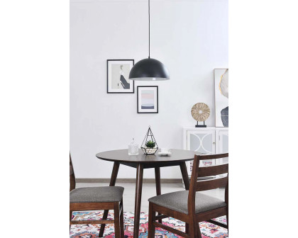 Elegant Forte 1 Light Pendant - Black, L 13.8" (LD4023D14BK)