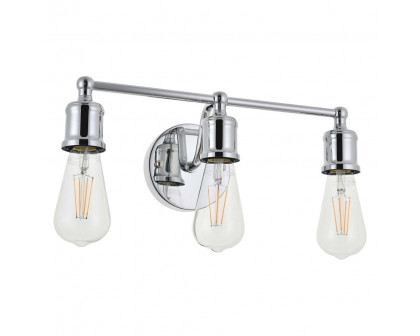 Elegant Serif 5 Lights Wall Sconce - Chrome, L 15.4" (LD4028W16C)