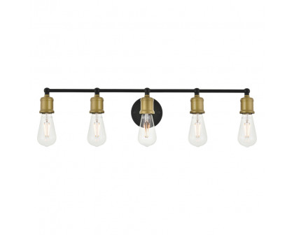 Elegant - Serif 5 Lights Wall Sconce