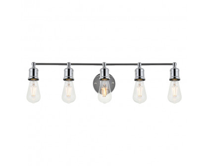 Elegant - Serif 5 Lights Wall Sconce