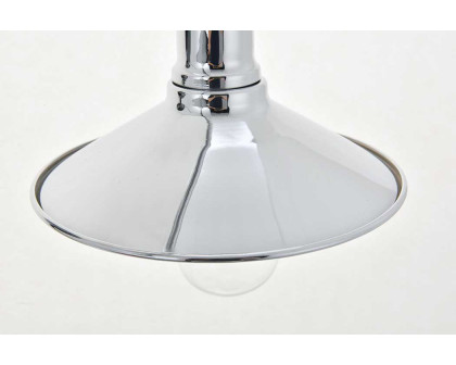 Elegant Etude 2 Lights Wall Sconce - Chrome, L 20.9" (LD4033W21C)