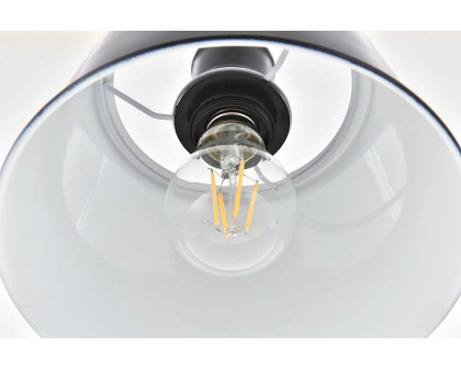 Elegant Nota 3 Light Pendant - Black (LD4057D40BK)