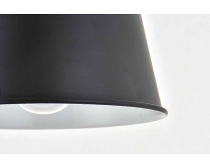 Elegant Nota 3 Light Pendant - Black (LD4057D40BK)